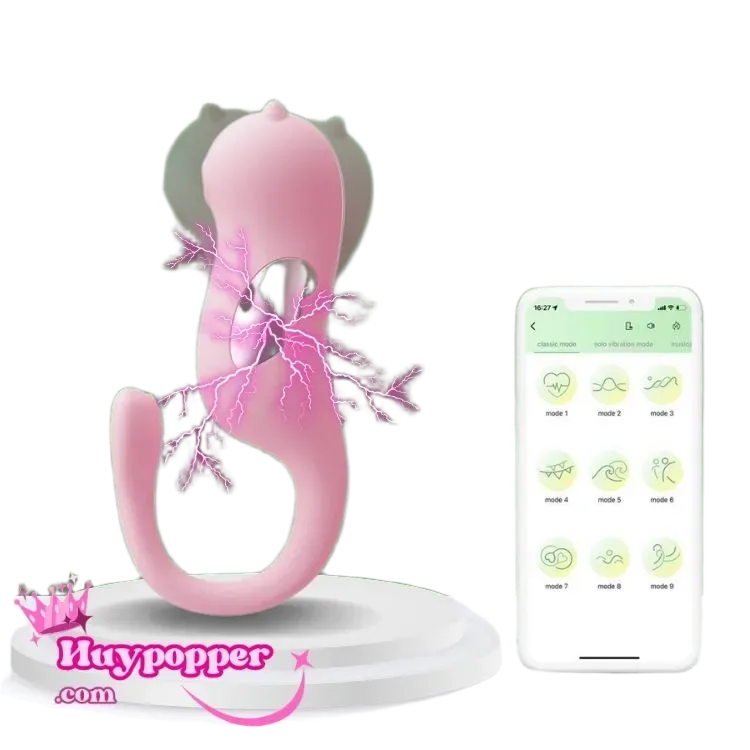 Mizz Zee Shock Remote Vibrator App Control 10 Speed Wireless