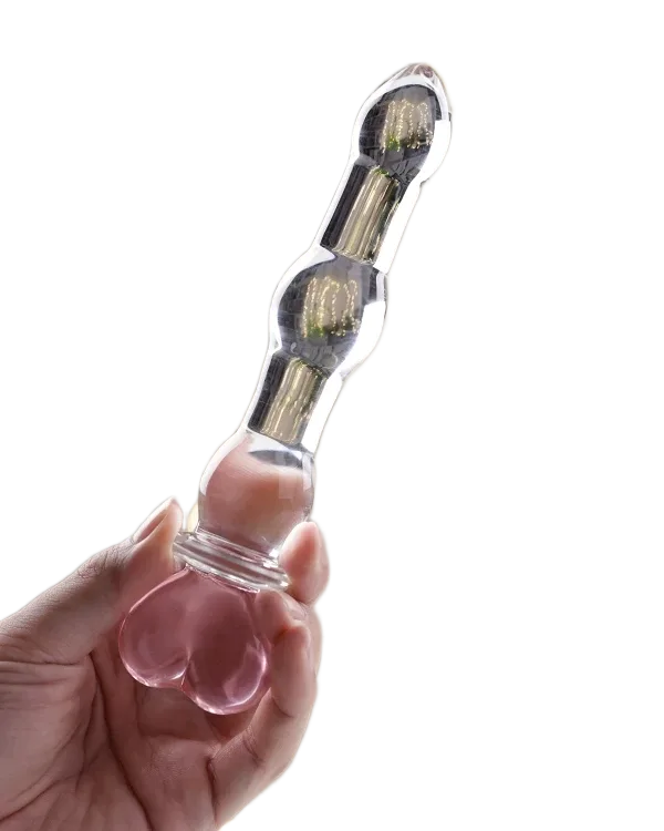 Mizz Zee Transparent Glass Anal Toy For Ultimate Rear Sensation And Fun