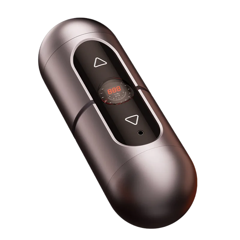 MizzZee Dual-Head Rumble Squeeze Voice Activated Male Masturbator Toy