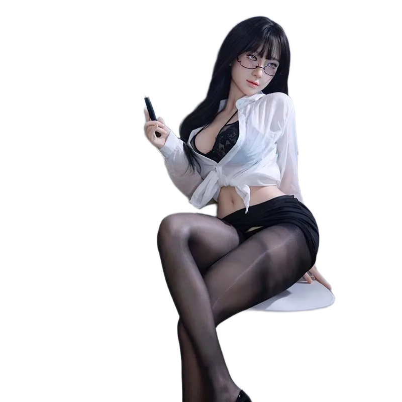 Mizzzee Full Silicone Sexy Teacher Doll Easy Clean Safe