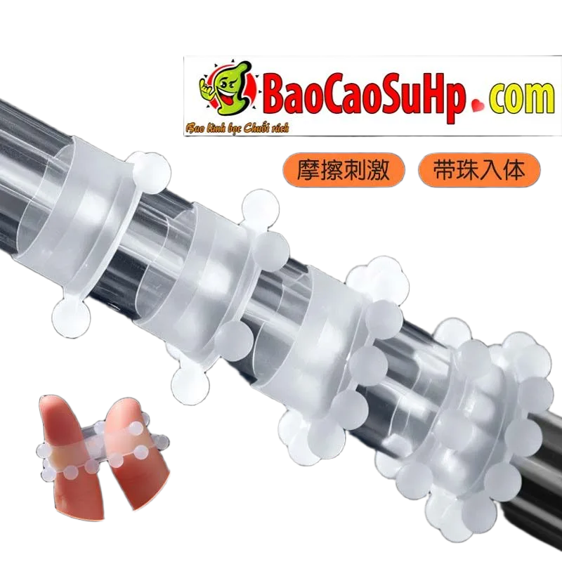Mizzzee G 18 Beads Cock Ring Enhance Male Sensation