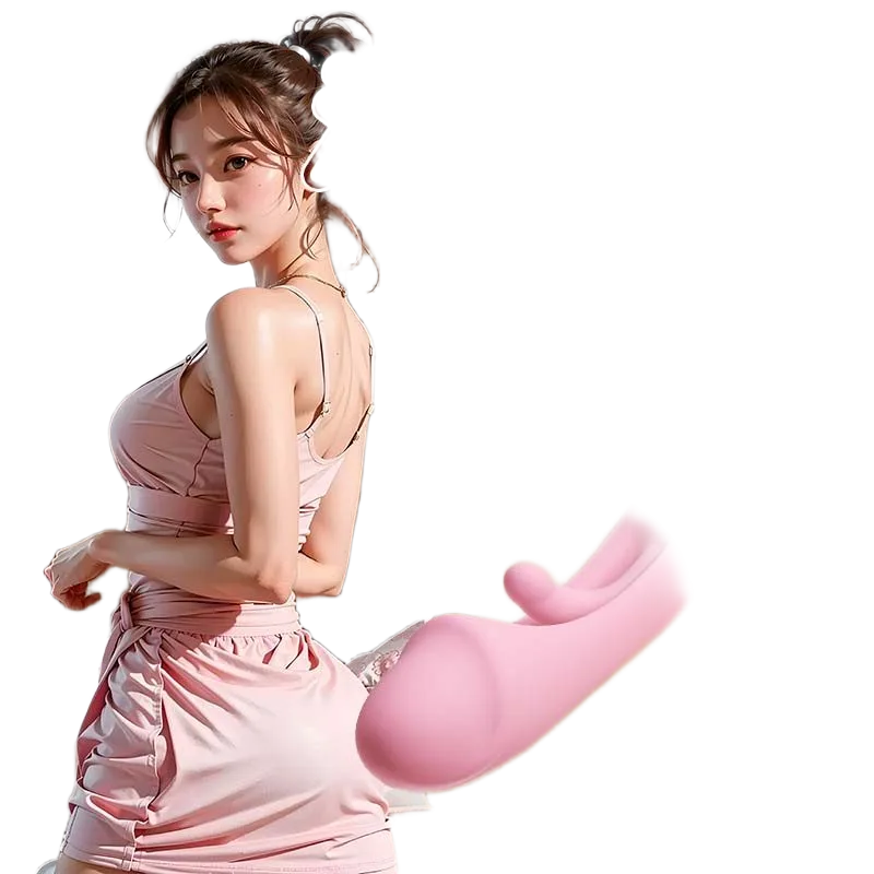 Mizzzee Langtongue 2in1 Licking Tongue Vibrating Dildo