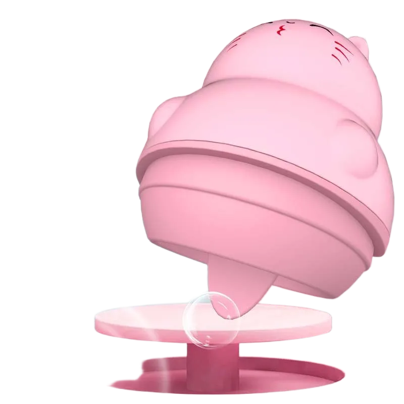 Mizzzee Miu Miu Pink Compact Rechargeable Tongue Licker Toy