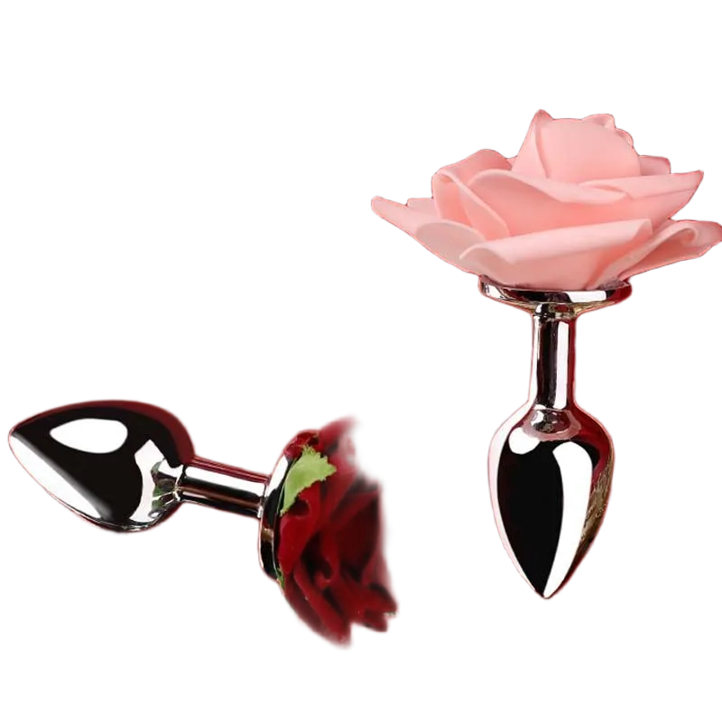 Mizzzee ROSE 3D Stainless Steel Anal Plug Durable & Stylish