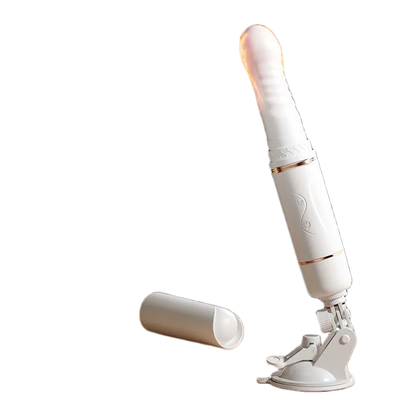 Mizzzee Streamer White App-Controlled Realistic Dildo