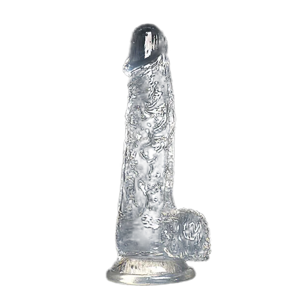 MizzZee Transparent Silicone Dildo S M L Sizes Pleasure