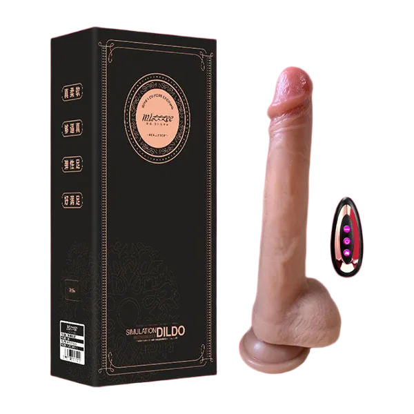 Mizzzee Wall Mounted Vibrating Suction Dildo Remote Control