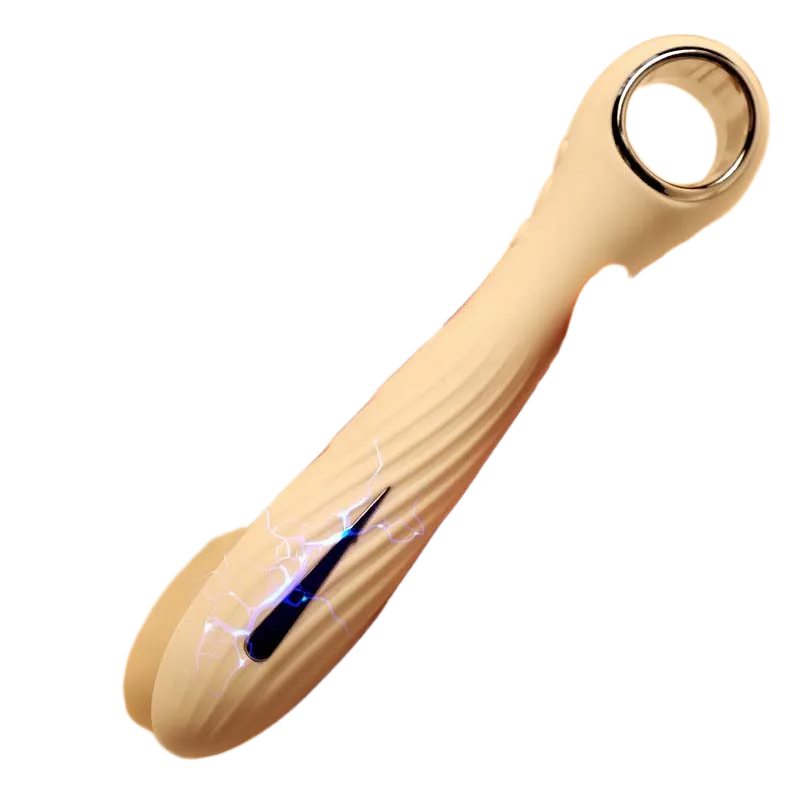 Mizzzee White Love Electric Shock Vibrator Multi Mode Royal