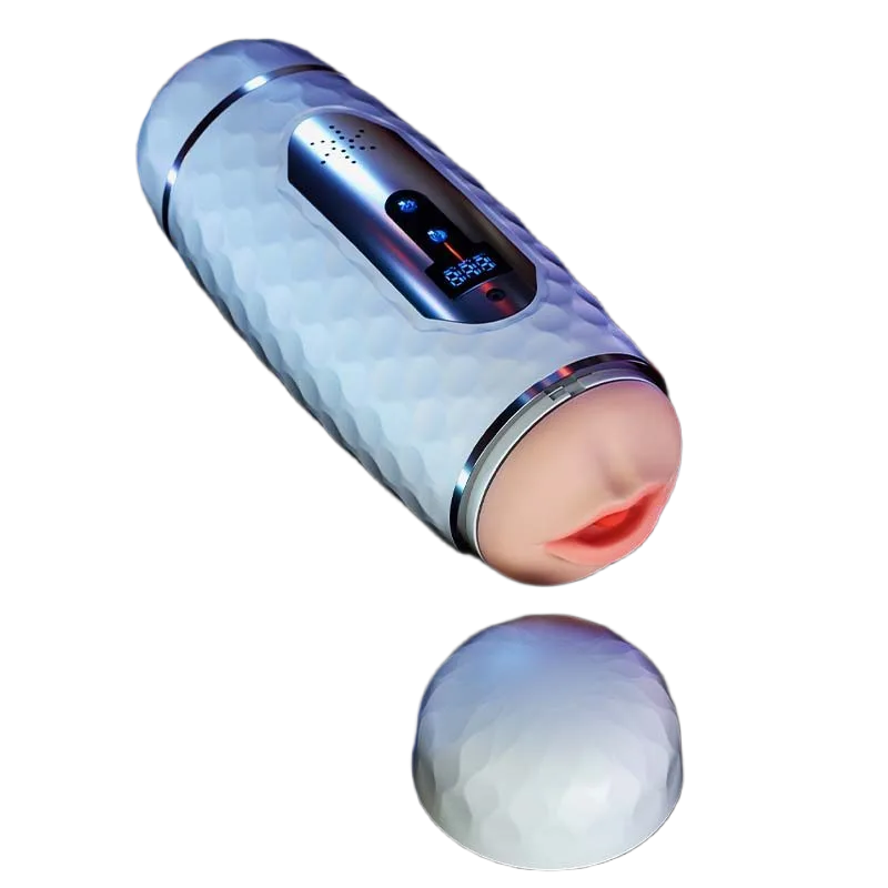 Mizzzee ZZ39 Dual LCD Masturbator Vibrating Cock Cup