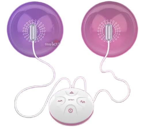 Mmimi Leten Breast Massager Vibrating Nipple Enhancer Remote Control
