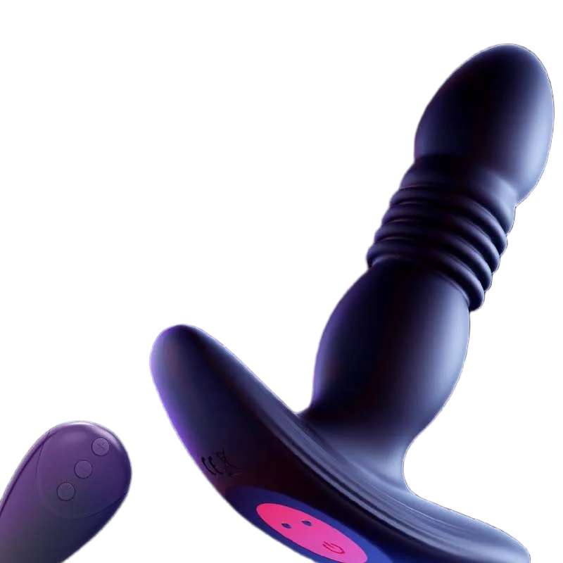 Mokang Remote Controlled Anal Prostate Stimulator Strong Vibration