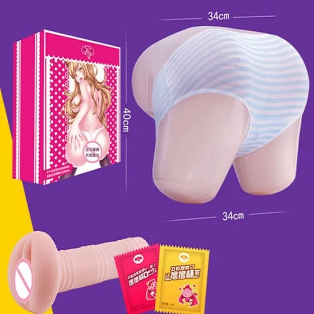 Inflatable Silicone Male Masturbator Vacuum Sensation — photo 4