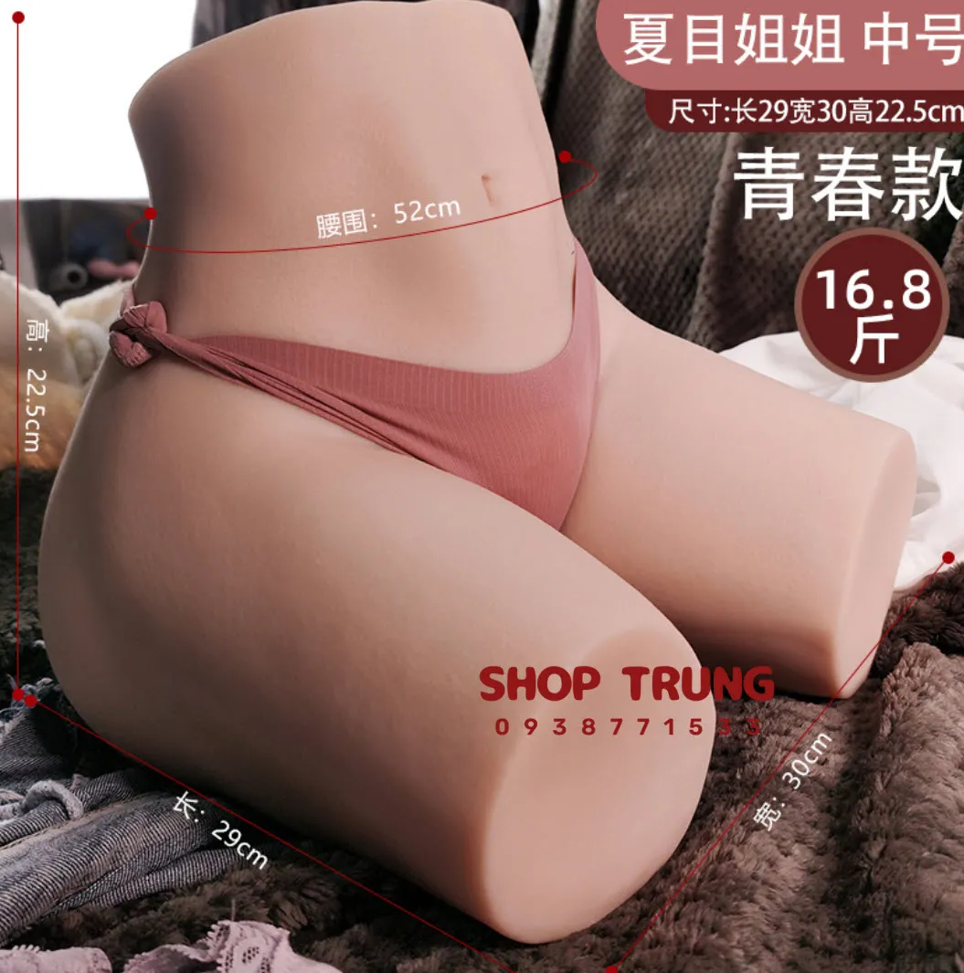 Silicone Half-Body Realistic Vibrating Thigh Doll — photo 2
