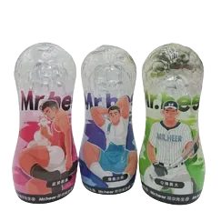 Mr Heer Transparent Masturbation Cup with Sexy Guys