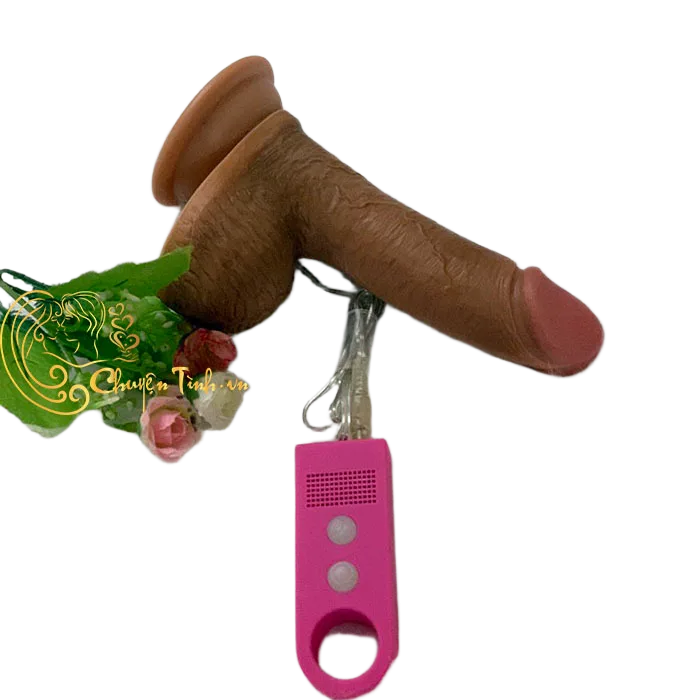 Mr Luca Super Soft Dual Layer Silicone Vibrating 16cm Male Dildo