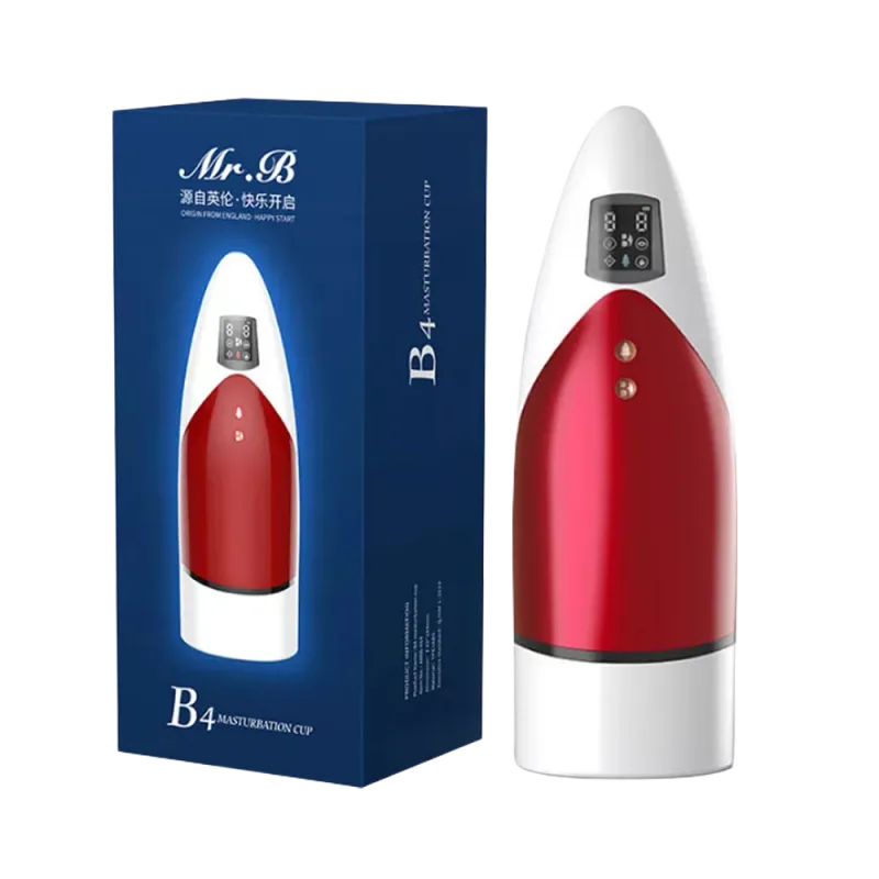Mr.B B4 Multi-Mode Vibrating & Suction High-End Masturbator