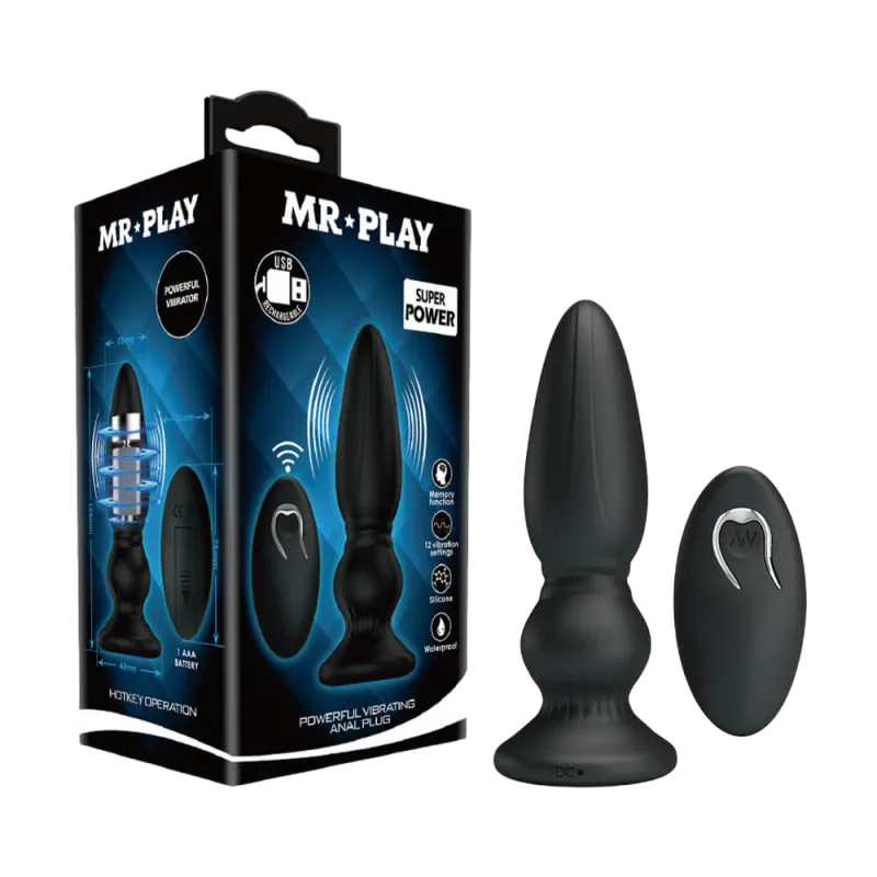 Mr.Play Hotkey 86W Anal Vibrating Egg Powerful Sensation