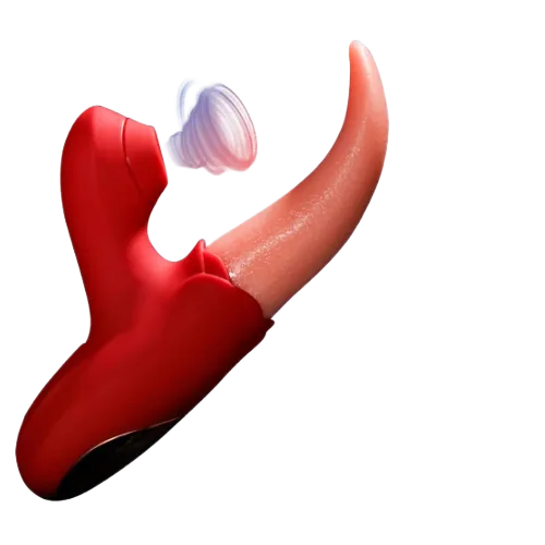 MS14K Soft Silicone Tongue Licking Nipple Stimulator