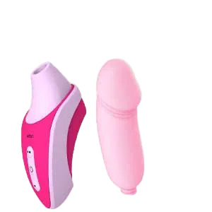 MS41C Mini Suction Oral & Egg Vibrator Set High Pleasure