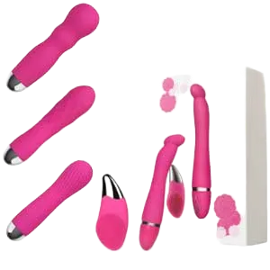 MS42A Female Vibrator & Facial Cleansing Device