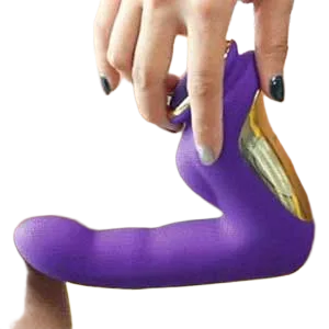 MS42C G-Spot Finger Vibrator Prostate Anal Silicone Dual