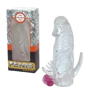 Multi-Branch Rhino Horn Vibrating Penis Sleeve Delay