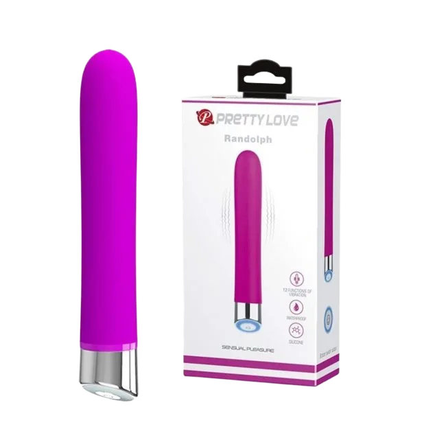 Multi-Frequency Silicone G-Spot Vibrator Double Pleasure Tool