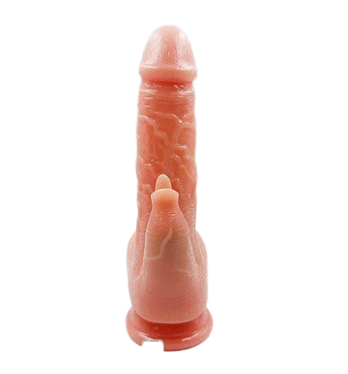 Multi-Function Realistic Vibrating Tongue Dildo Silicone