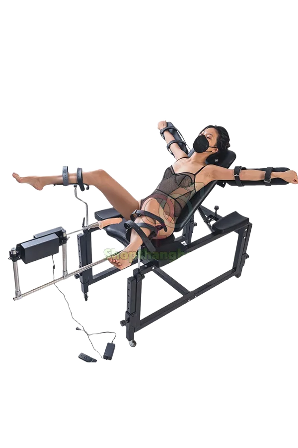 Multi-Purpose BDSM Chair with Premium Dildo for Couple’s Play