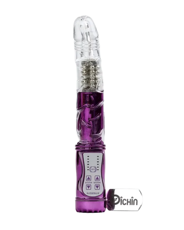 Multi-Speed Rotating Silicone Dildo Intense Female Stimulator