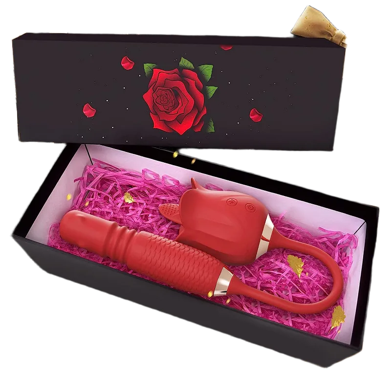 Multifunction Rosehead Vibrating Tongue Licking Egg