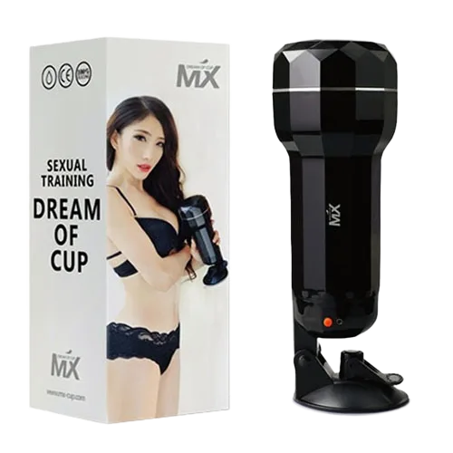 MX Dream Cup Premium Suction Male Masturbator With Vibration