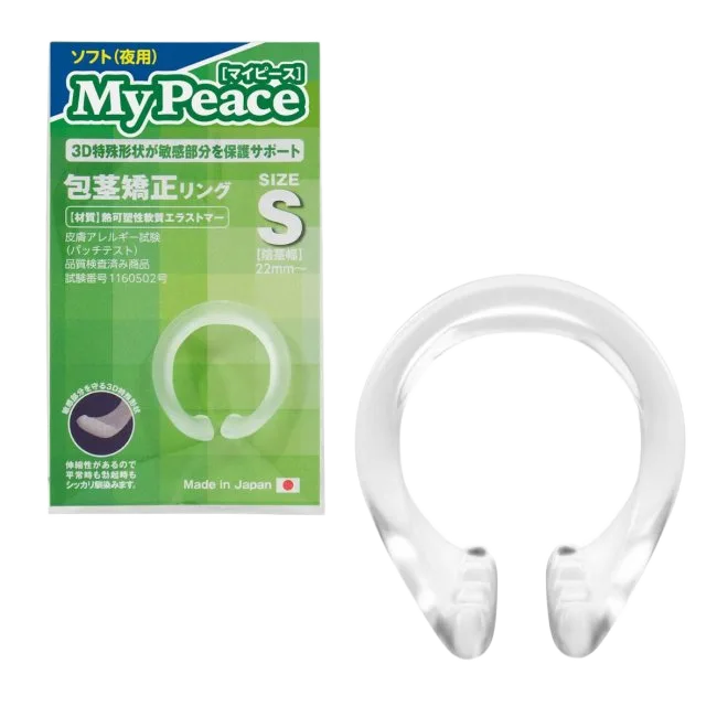 My Peace Japanese Cock Ring Prolong Pleasure Flexible