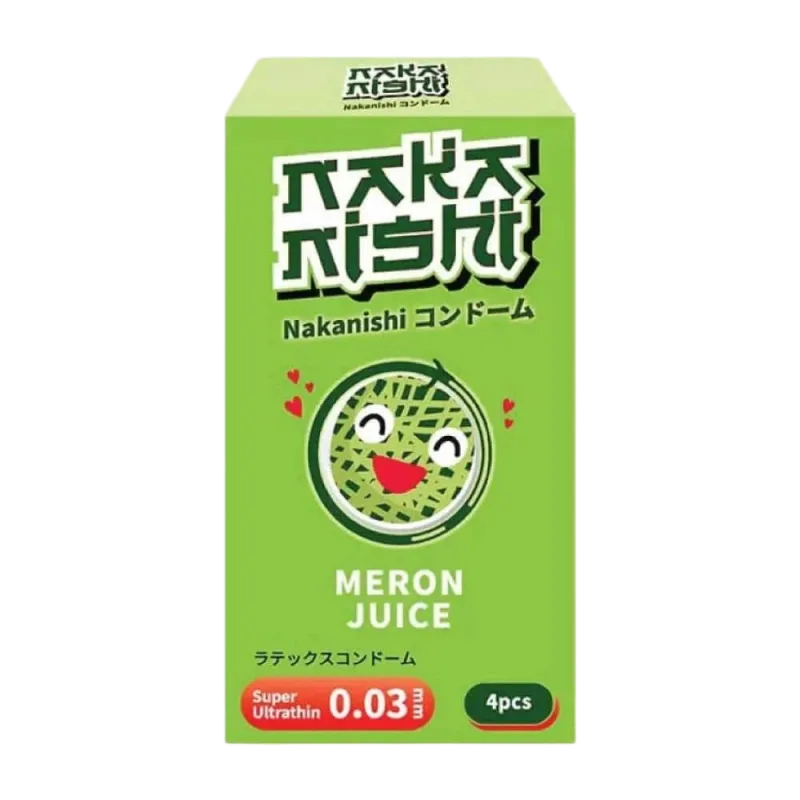 Nakanishi 0.03mm Melon Scent Ultra Thin Condoms
