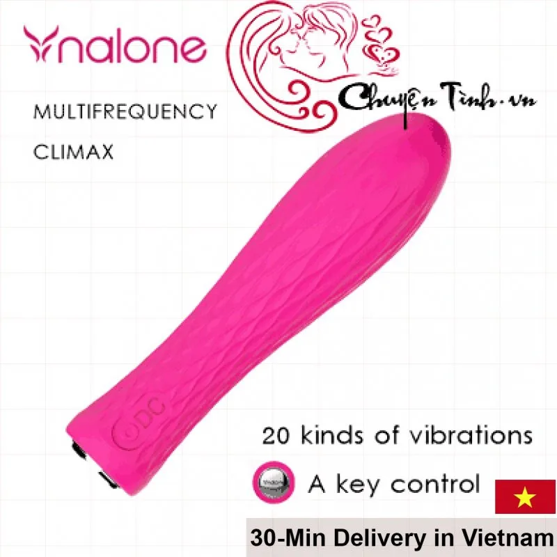 Nalone Ian Mini Rechargeable Powerful Silicone Massage Wand