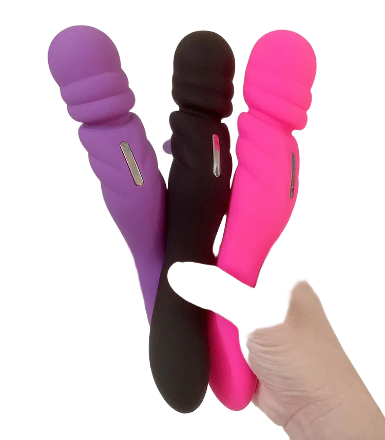 Nalone Jane Dual Head Powerful Silicone Vibrator Purple