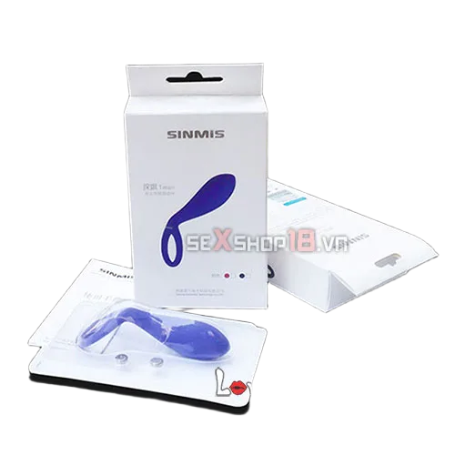 Nalone Tango Rechargeable Pink Blue Vibrating Cock Ring