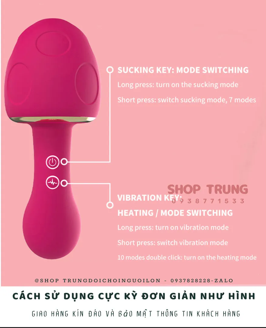 10-Mode Spider Vibrating Suction Silicone Female Toy — photo 5