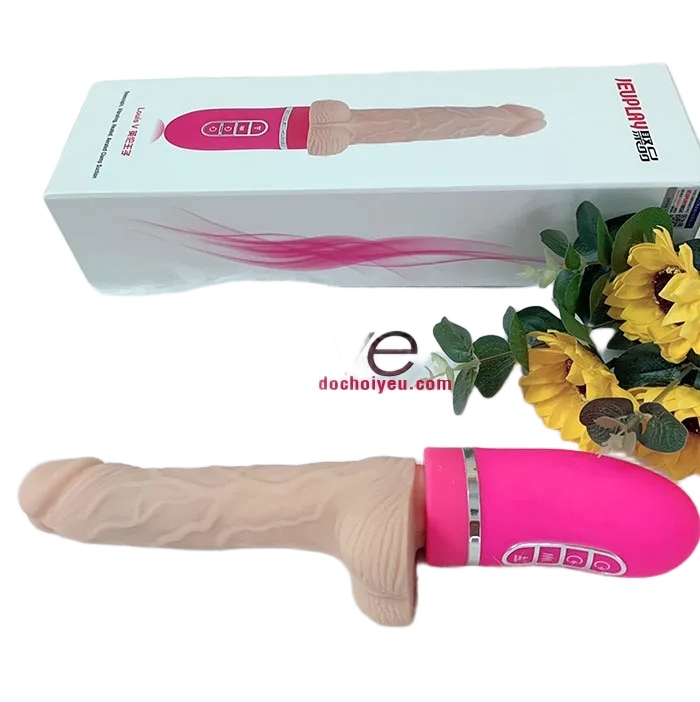Nano Louis V Heated Air Pump Soft Silicone Dildo