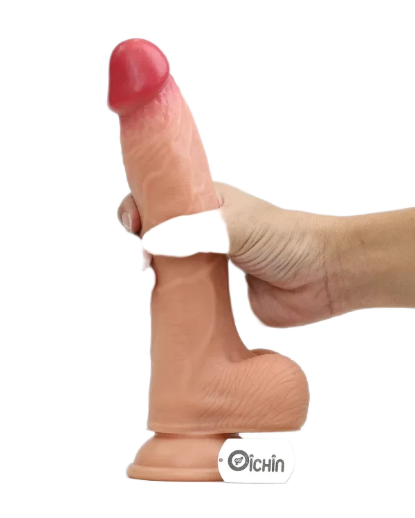 Nature Cock 10 inch Double Layer Silicon Wall Dildo