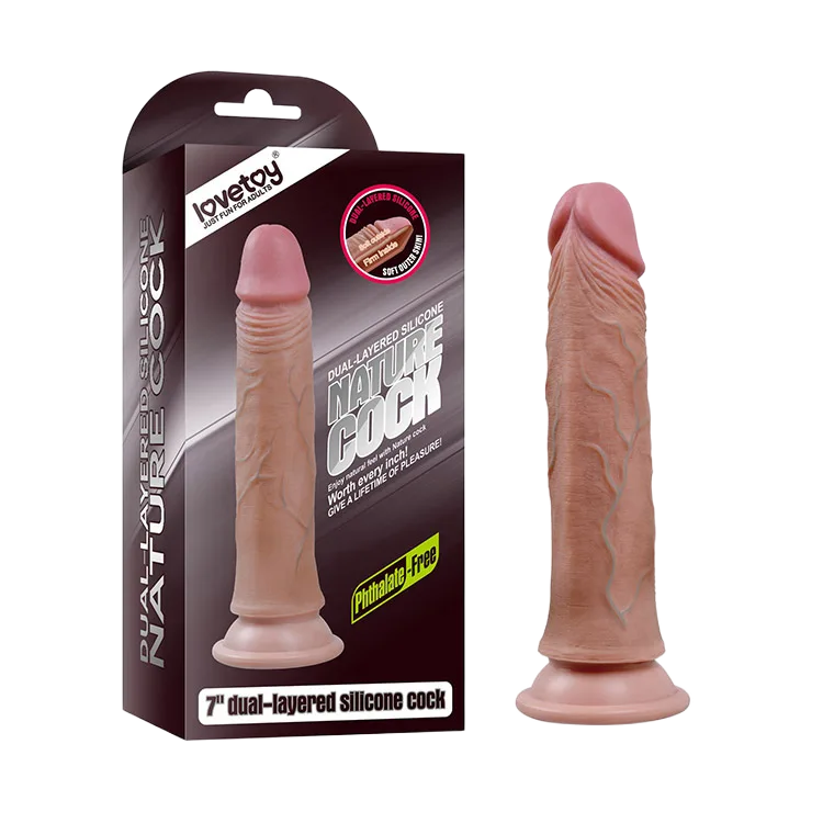 Nature Cock Soft Silicone G-Spot Female Masturbator