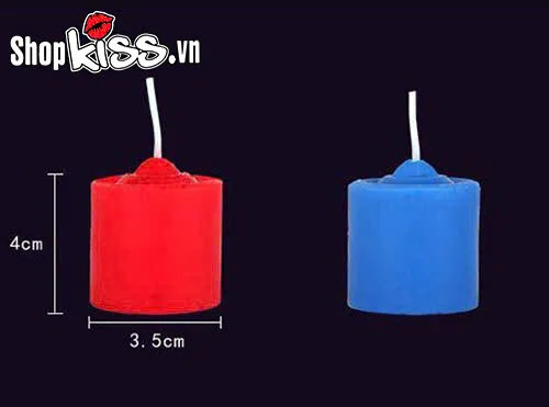 Low Temperature BDSM Sensual Candles Set 2 Blue Red for Couples — photo 5