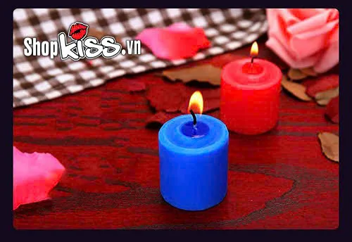 Low Temperature BDSM Sensual Candles Set 2 Blue Red for Couples — photo 3
