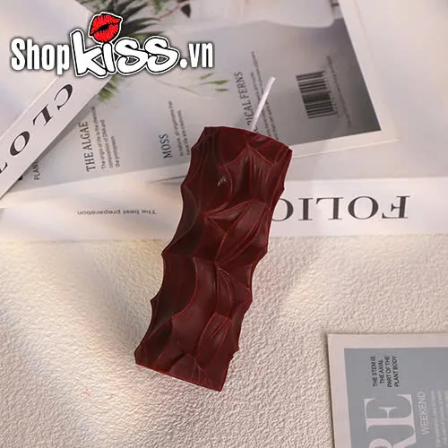 Low Temp BDSM Sensual Candle Soy Wax Red Wine Color — photo 4