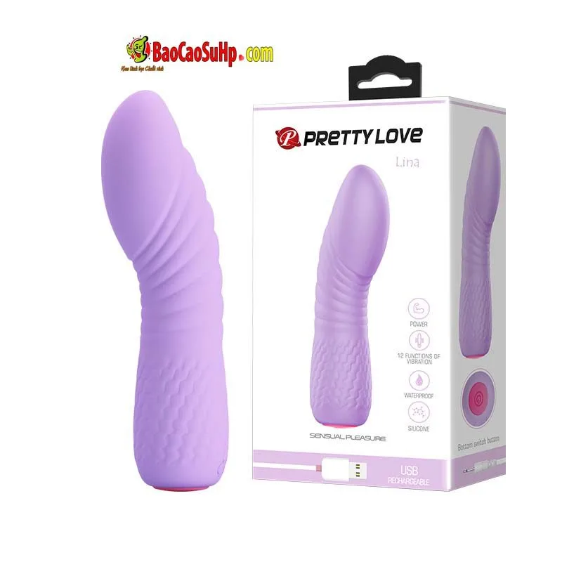 Prettylove Lina 12-Speed Soft Finger Vibrator Strong G-Spot Stimulator — photo 2