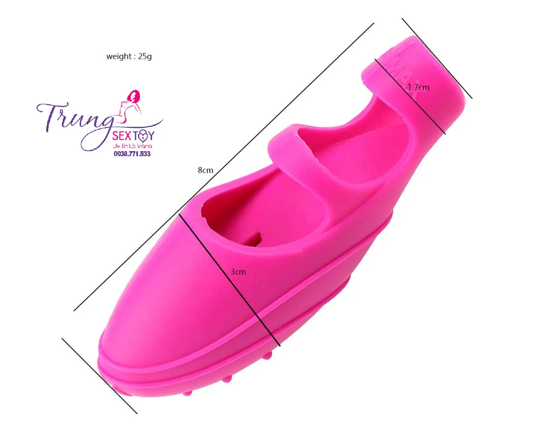 Mini Waterproof Finger Vibrator Soft Safe Foreplay Toy — photo 4