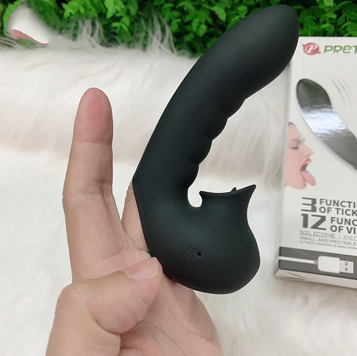 Powerful G-Spot Vibrating Finger Licking Massager for Women — photo 2