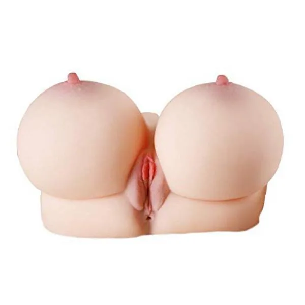 Man Masturbator 3.2kg Silicone Breast Vaginal Anal Combo