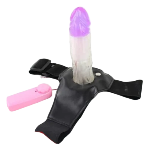 Nikibot Hollow Strap-On Vibrator Premium Silicone Wearable