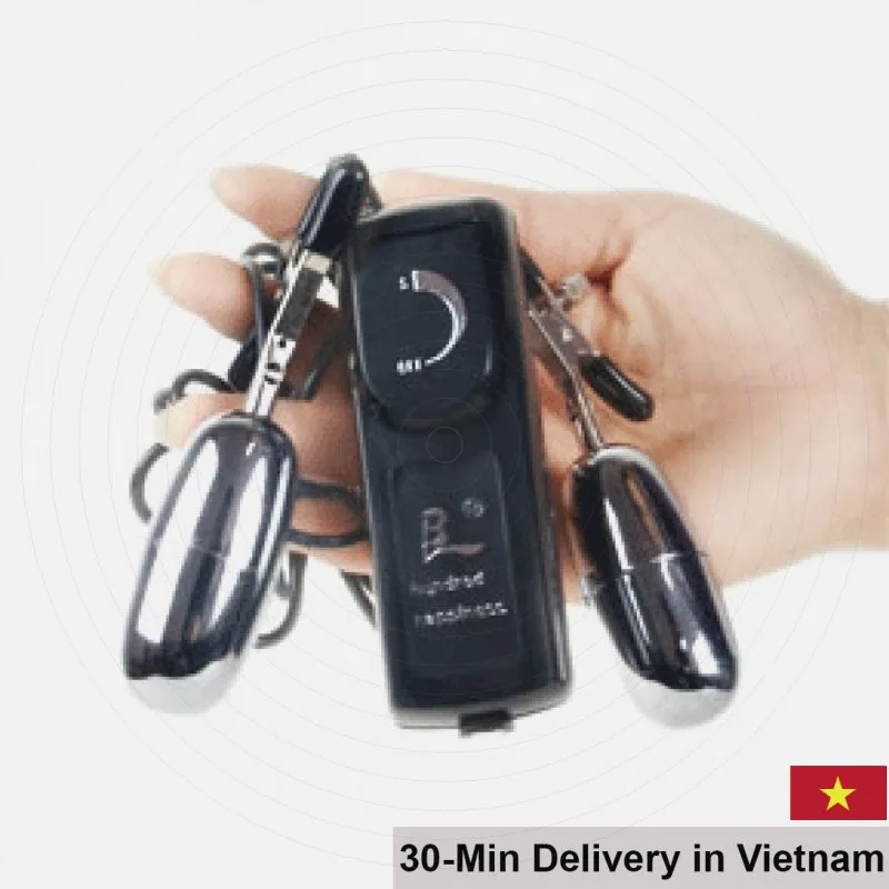 Nipple Massager 5cm Silicone Waterproof Stimulator with 12 Modes